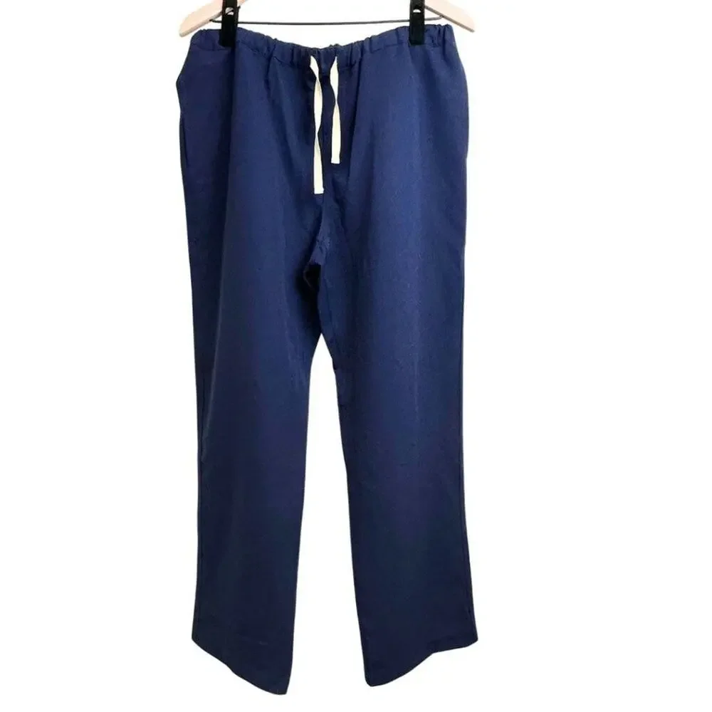Figs Pisco™ Basic Scrub Pants in Navy Large Short